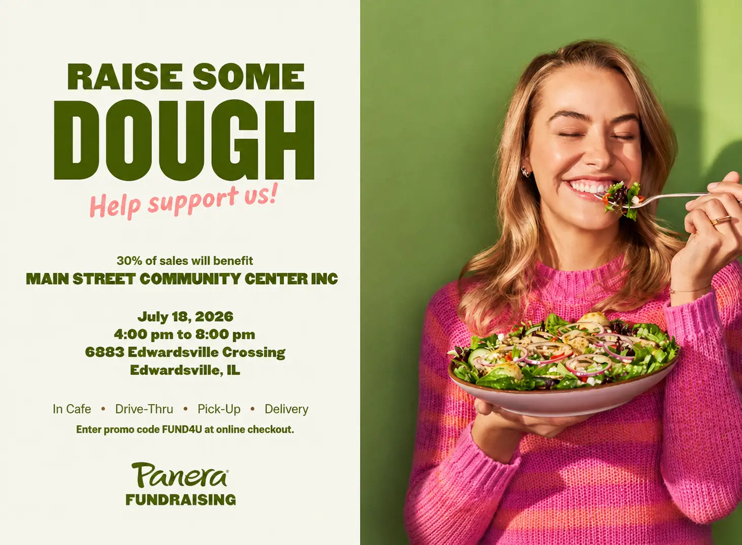 Panera Raise Some Dough Event