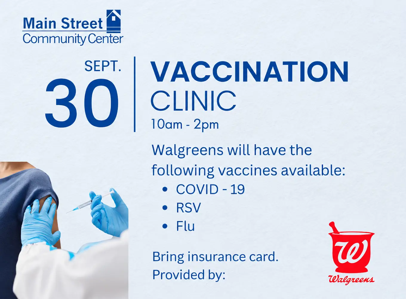 2026 September Vaccine Clinic